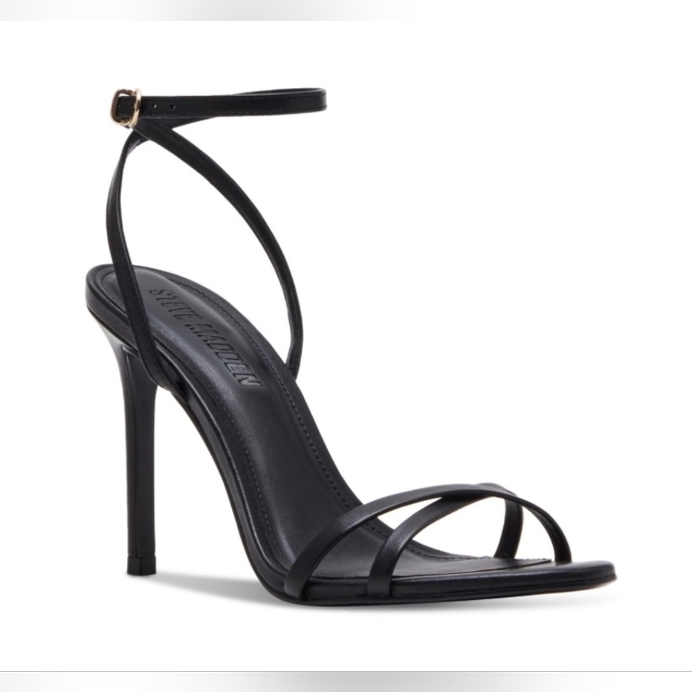 Steve Madden Women's Jypsey Sandals, Black, Size 6.5